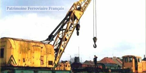 Indus. wagon grue Caillard 50t ex-Usinor 825 – CEF Nord