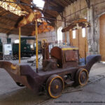 Indus. pousse-wagon « bête à cornes...