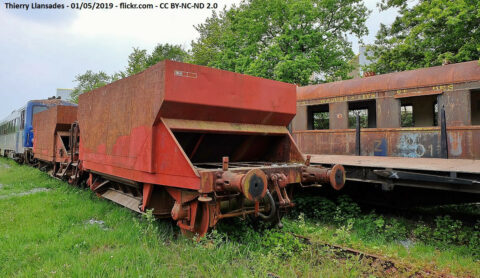 RMA 281 HO - Lot De 3 Couplages De 2 Trémies TALBOT Pour Ballast Ep IV Sncf Rma Fr Id15574