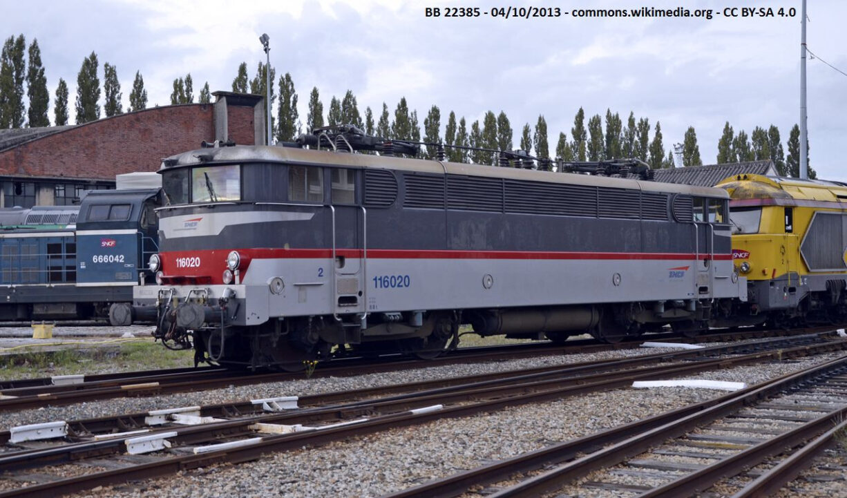 Locomotive électrique HO BB 16020 La Chapelle – REE MB-206SAC – Ep.IV – 3R AC