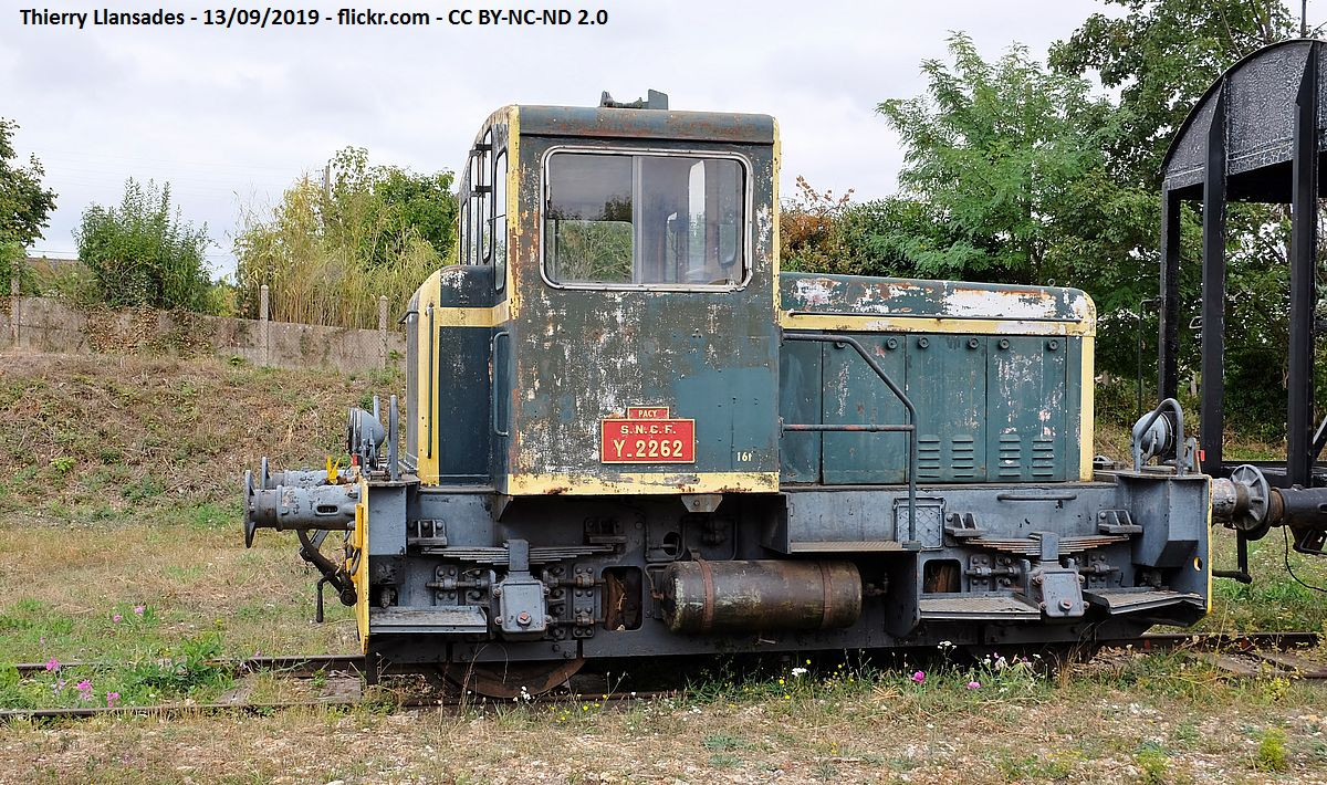 SNCF Locotracteur Y 2262 V lorail De La Vall e Du Spin Patrimoine SNCF Locotracteur Y 2262 V lorail De La Vall e Du Spin Patrimoine