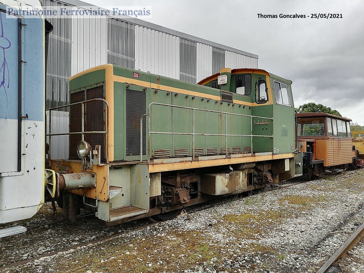 SNCF Locotracteur Y 7581 CFTHQ Patrimoine Ferroviaire Fran ais SNCF Locotracteur Y 7581 CFTHQ Patrimoine Ferroviaire Fran ais