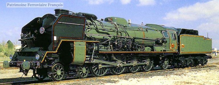 Loco Vapeur HO Loco Diffusion 241 P 25 SNCF - Laiton Vert - Montée Par Pro