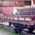 SNCF wagon plat UFR Us 40 87 953 1504-8