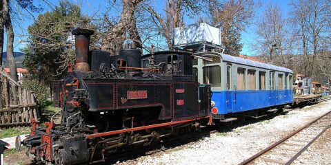 VE75 Grèce vapeur 031 Cail 2343 – Kalavryta (Grèce)