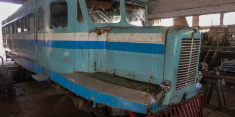 VM Madagascar autorail « Micheline » ZM-516 – Fianarantsoa (Madagascar)