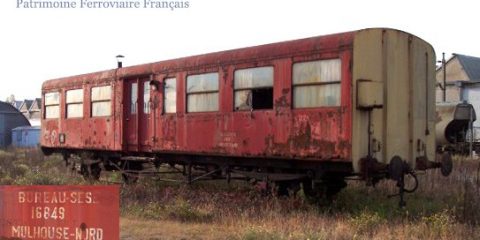 État modernisée Ouest B6t 16849 – SNCF Mulhouse-Nord