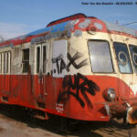 DESTRUCTION 2009 SNCF autorail X-24...