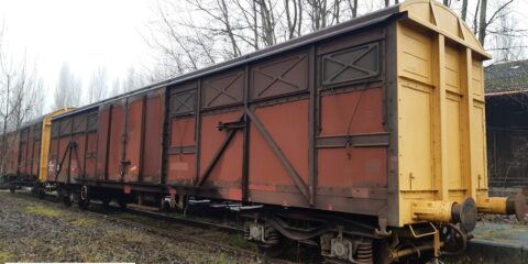 SNCF couvert à bogies Gas 31 87 190 9 427-0 – Vélorail de la Vallée du Spin