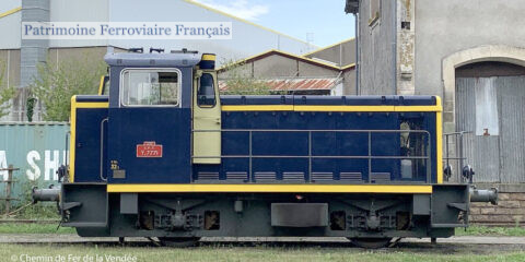 SNCF locotracteur Y-7771 – CFV (Vendée) sncf diesel y 7771