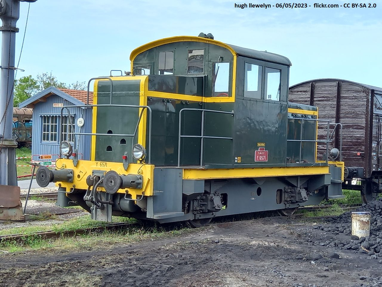SNCF Locotracteur Y 6571 AJECTA Patrimoine Ferroviaire Fran ais SNCF Locotracteur Y 6571 AJECTA Patrimoine Ferroviaire Fran ais
