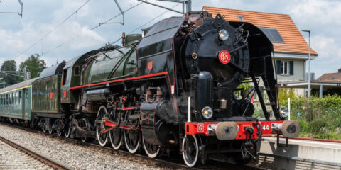 sncf vapeur 141 r 1244 brugg (suisse) mai 2022