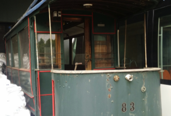 VM tram. Strasbourg remorque (caisse) n°83 – CFVO
