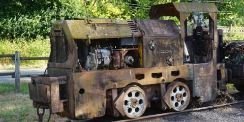 VE60 HBNPC locotracteur Berry 3735 T2 n°5405 – Bosmoreau-les-Mines