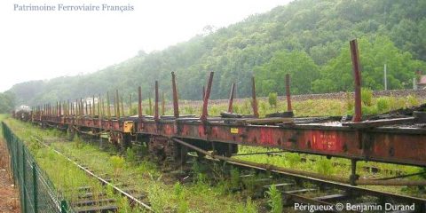 PLM plats OCEM à bogies xxxx (x5) – Coulounieix-Chamiers